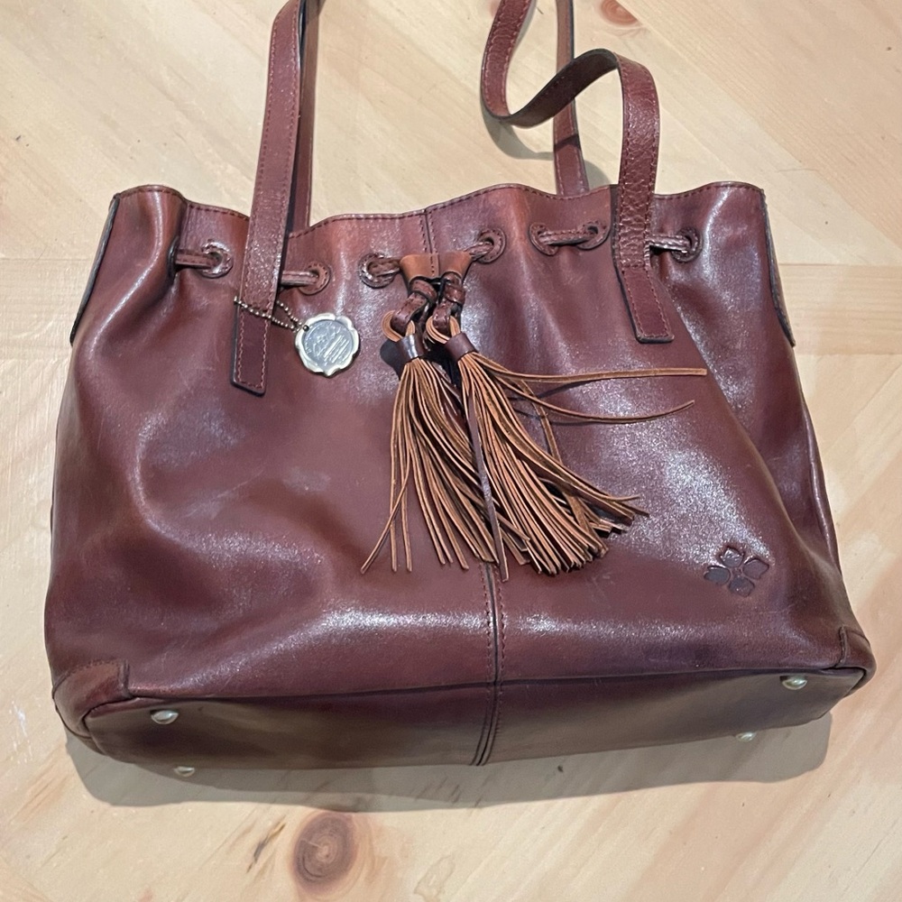 Patricia Nash Brown Leather shoulder Bag